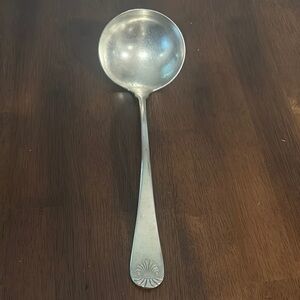 Elegant Silver Ladle